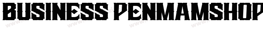 business Penmamshop字体转换